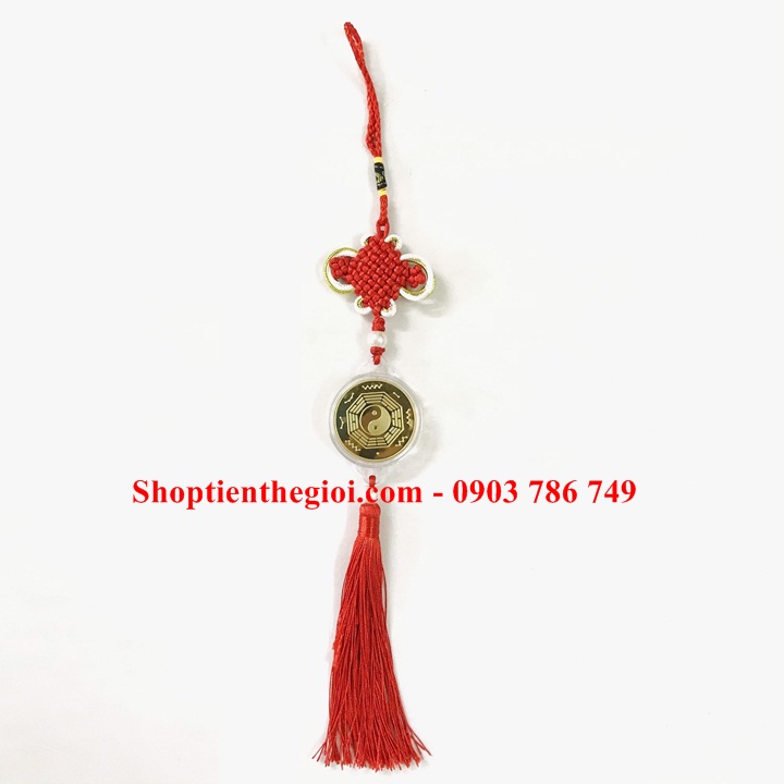 Dây treo Xu Quan Âm Bát Quái Âm Dương - SP005263 